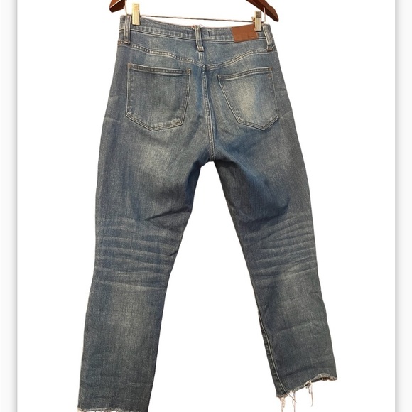 Madewell 10" High-Rise Skinny Crop Jeans in Sheffield Wash Size 26 $135 MC515 - Picture 5 of 13